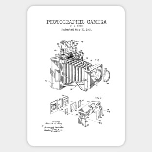 PHOTOGRAPHIC CAMERA patent Sticker